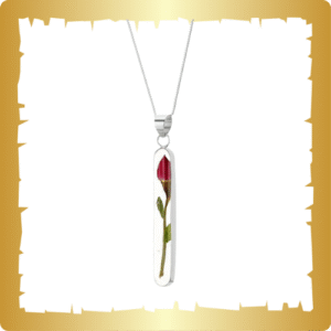 Miniature Rose Necklace