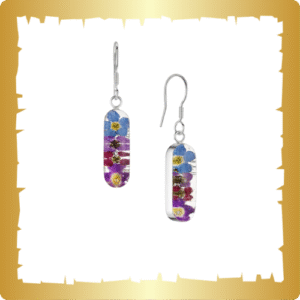 Purple Haze Drop Earrings