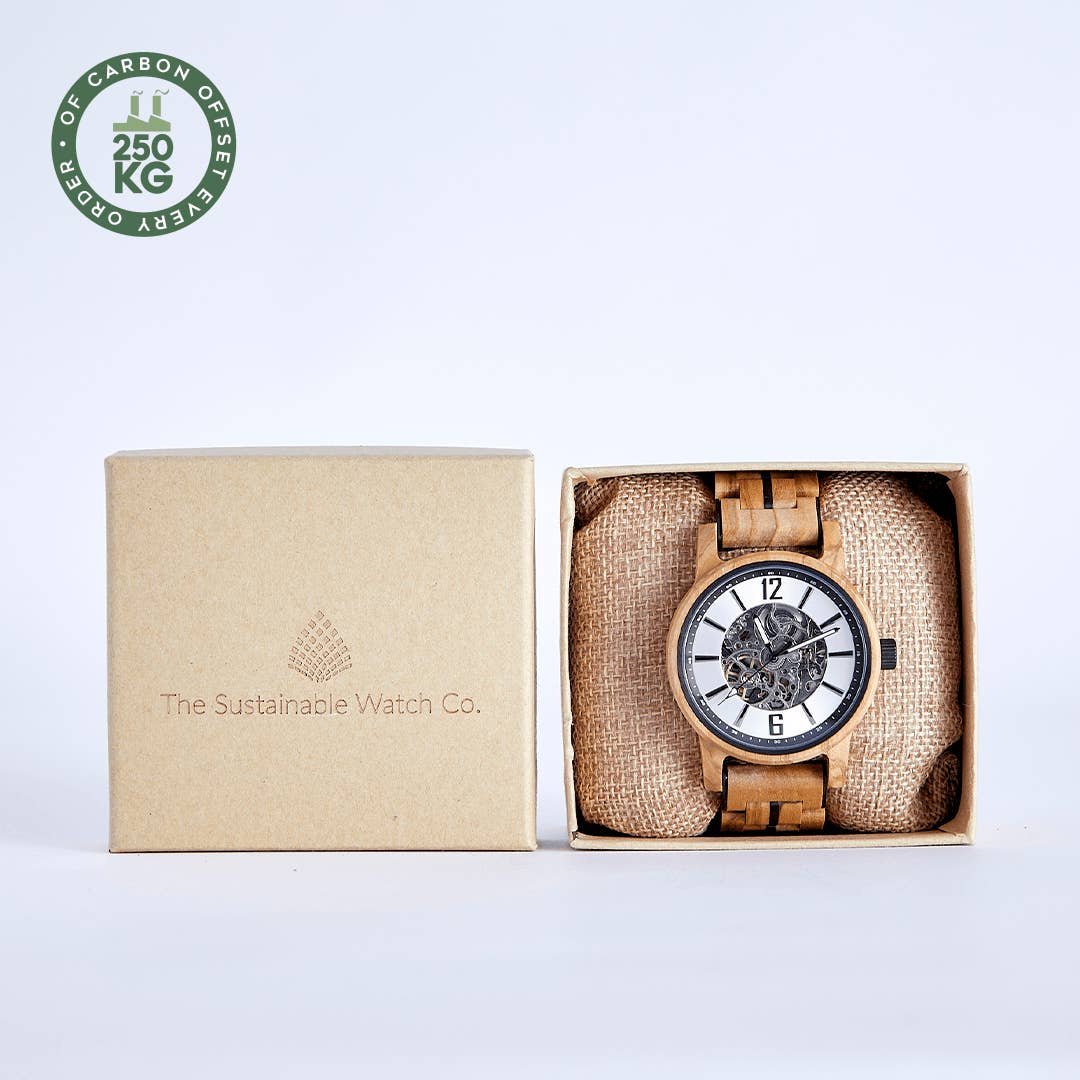 The Sycamore - Mechanical Wood Watch For Men - Image 5