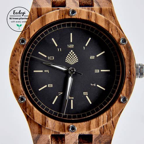 The Yew - Wood Wristwatch For Men - Image 2