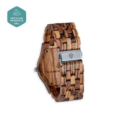 The Yew - Wood Wristwatch For Men - Image 3
