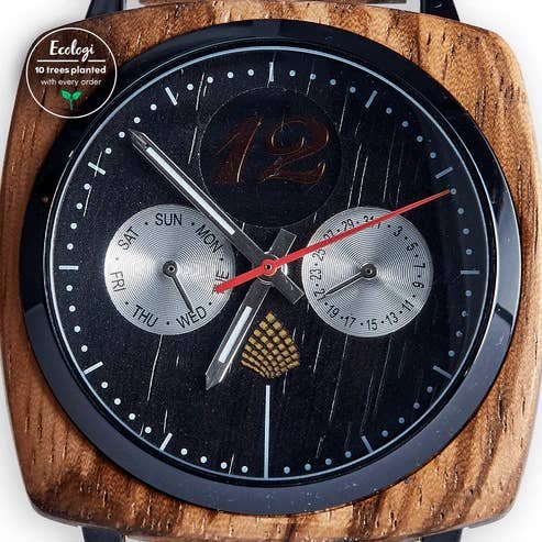 The Oak - Handmade Wood Watch For Men - Image 6