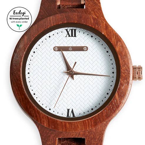 The Magnolia - Wood Wristwatch For Women - Image 6
