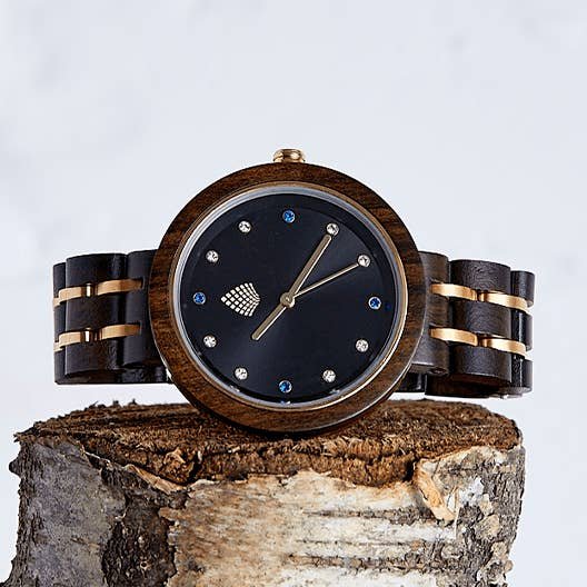 The Fir - Handmade Recycled Wood Watch - Image 3
