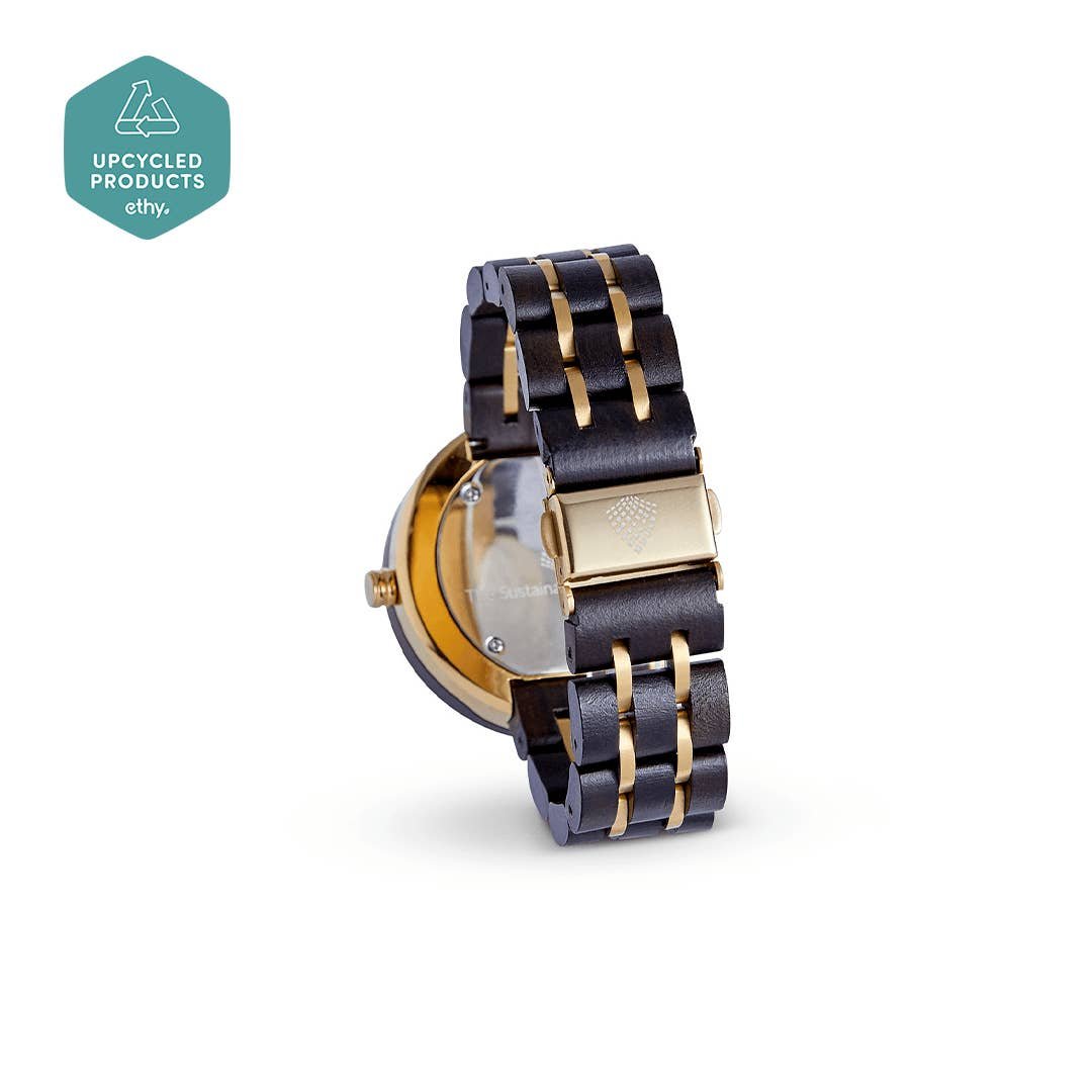 The Fir - Handmade Recycled Wood Watch - Image 4