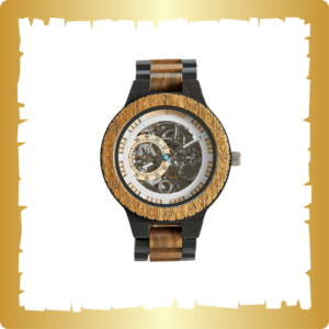 The Hemlock - Mechanical Wood Wristwatch For Men