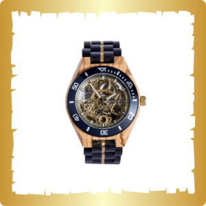 The Rosewood - Mechanical Wood Watch For Men