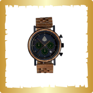 The Cedar - Chronograph Wood Watch For Men